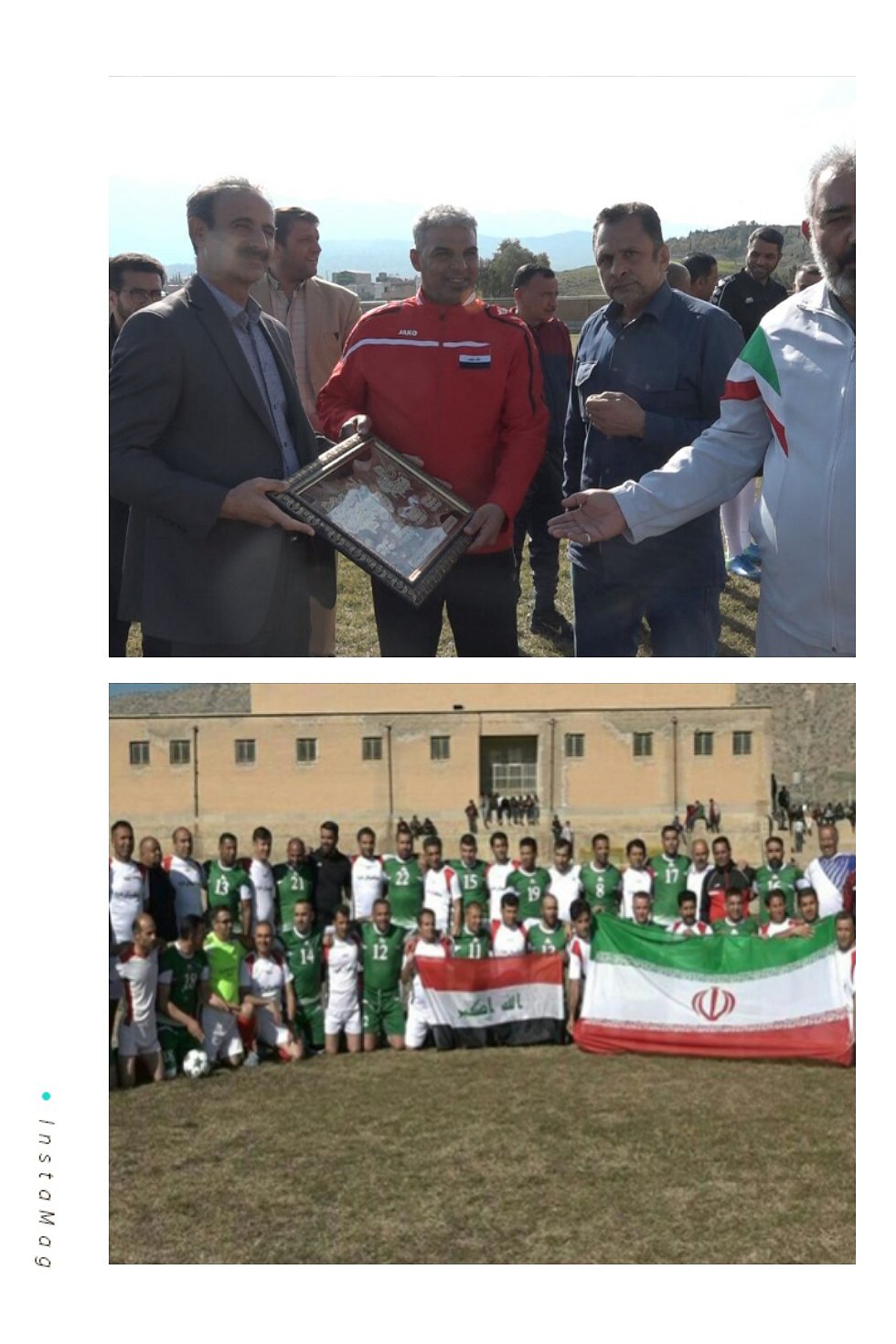برگزاری مسابقه فوتبال به مناسبت چهلمین سالگردانقلاب اسلامی باحضورفرماندار